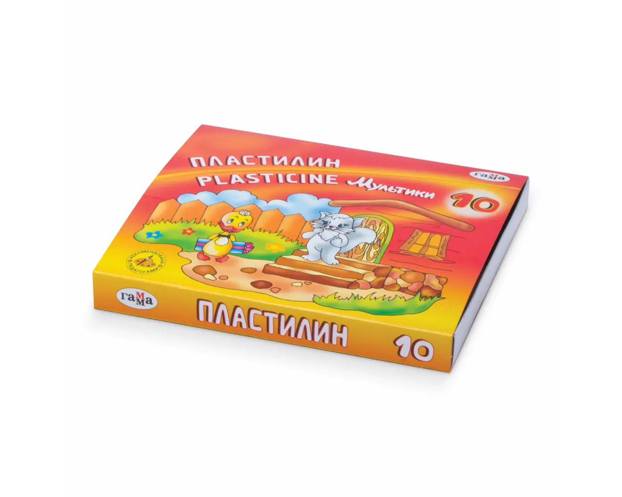 Пластилин классический ГАММА 