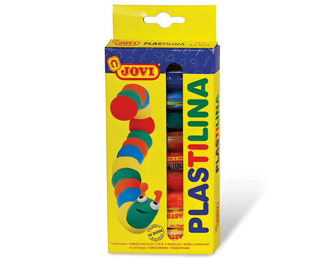 Пластилин на растительной основе JOVI (Испания), 10 цветов, 150 г, 90/10.1