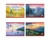 Альбом для рисования, МАЛЫЙ ФОРМАТ А5, 40 л., скоба, обложка офсет, ПИФАГОР, 200х148 мм, 