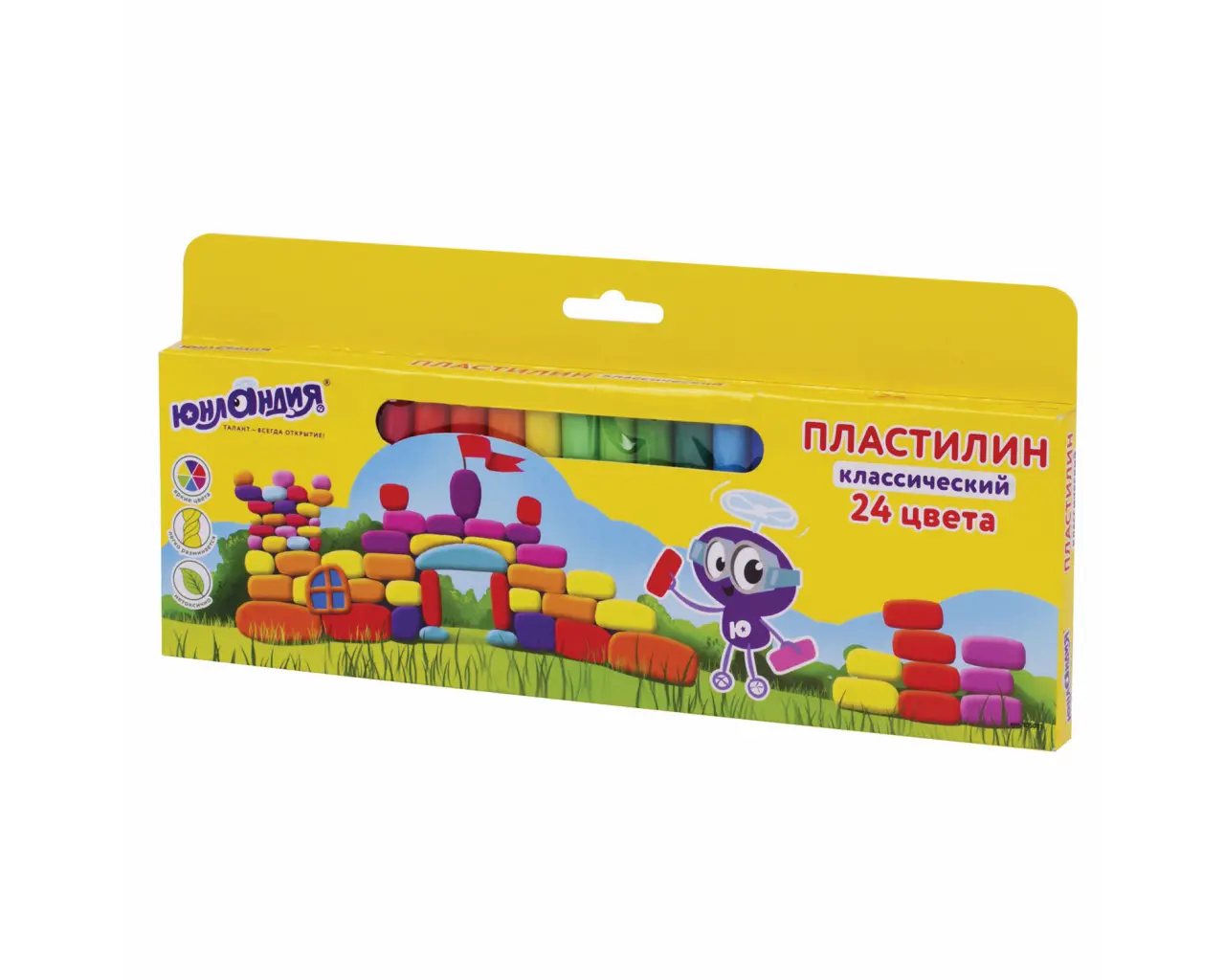 Пластилин классический ЮНЛАНДИЯ 
