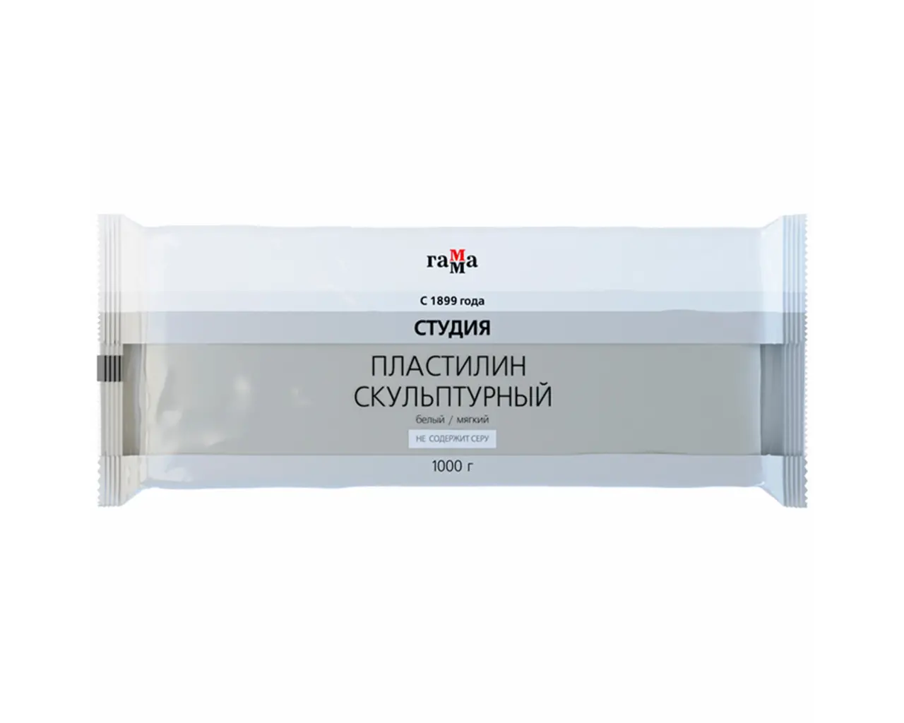 Пластилин скульптурный ГАММА 