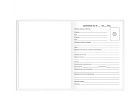 Дневник 1-11 класс 40 л., твердый, BRAUBERG, матовая ламинация, БЕЛЫЙ, 105540.4