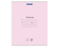 Тетрадь 24 л. BRAUBERG КЛАССИКА NEW клетка, обложка картон, АССОРТИ (5 видов), 105702.4