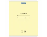 Тетрадь 24 л. BRAUBERG КЛАССИКА NEW линия, обложка картон, АССОРТИ (5 видов), 105704.4