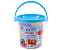 Пластилин в ведерке ЮНЛАНДИЯ 