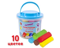 Пластилин в ведерке ЮНЛАНДИЯ 