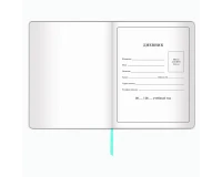 Дневник 1-4 класс 48 л., кожзам (гибкая), печать, фольга, ЮНЛАНДИЯ, 