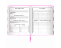 Дневник 1-4 класс 48 л., кожзам (твердая с поролоном), печать, аппликация, ЮНЛАНДИЯ, 