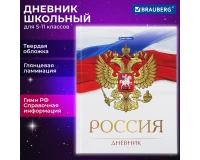 Дневник 5-11 класс 48 л., твердый, BRAUBERG, глянцевая ламинация, с подсказом, 