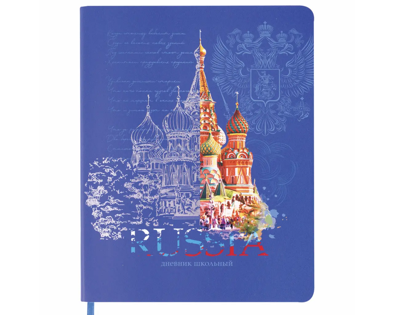 Дневник 1-11 класс 48 л., кожзам (гибкая), печать, фольга, BRAUBERG, 
