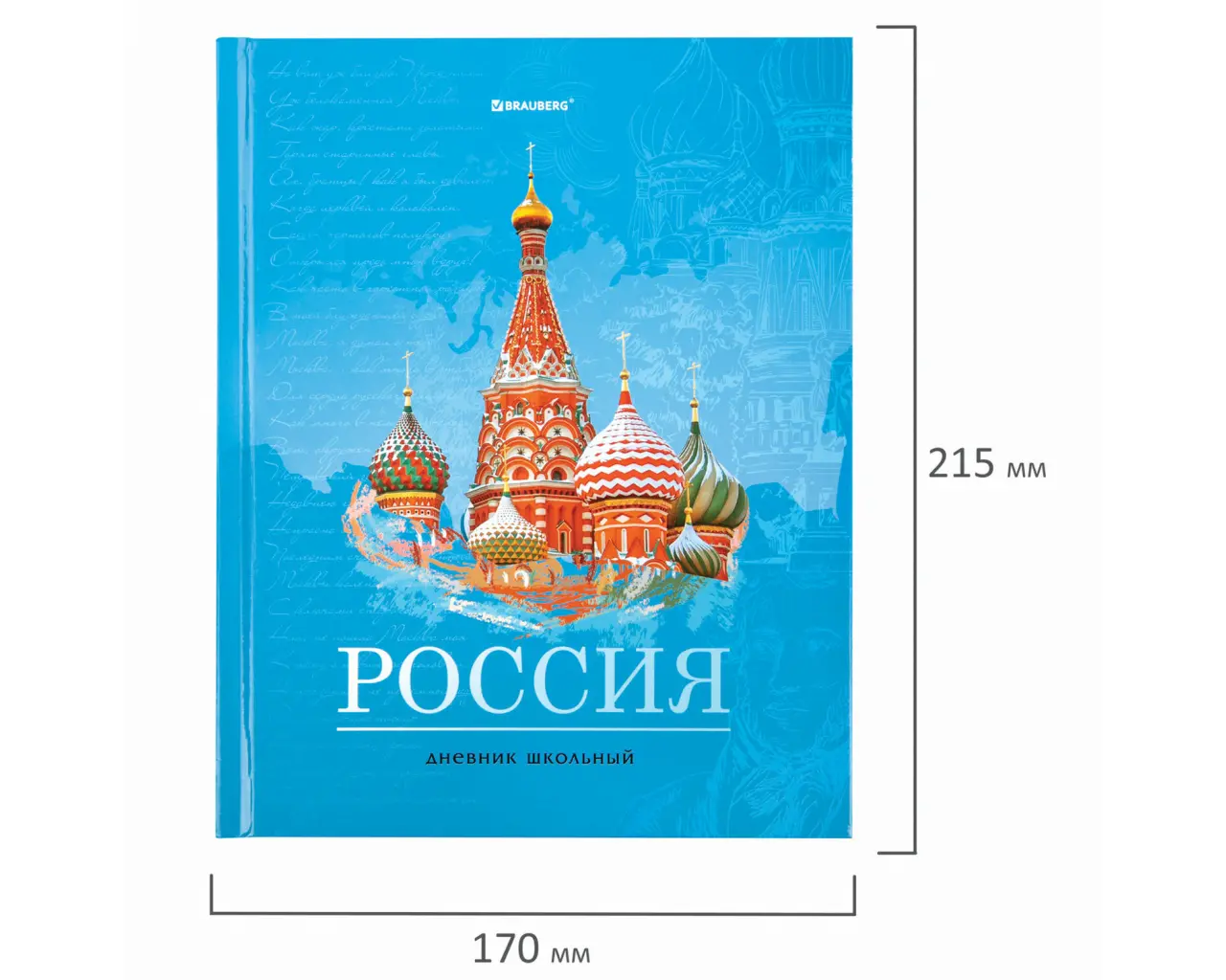 Дневник 1-11 класс 40 л., твердый, BRAUBERG, ламинация, цветная печать, 