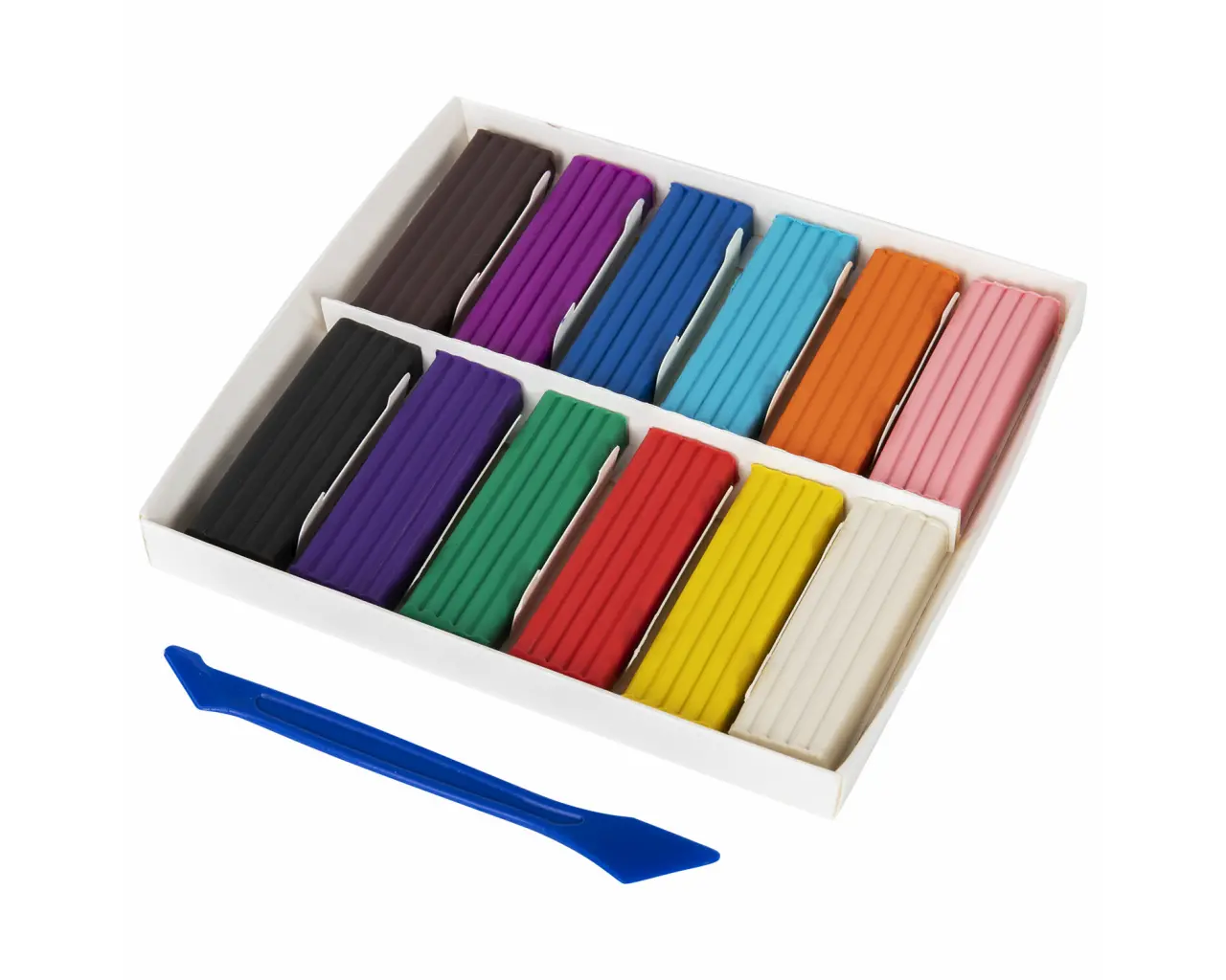 Пластилин классический BRAUBERG KIDS, 12 цветов, 240 г, стек, ВЫСШЕЕ КАЧЕСТВО, 106436.1