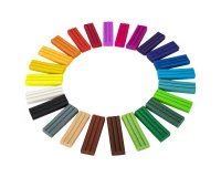 Пластилин мягкий восковой BRAUBERG KIDS, 24 цвета, 360 г, со стеком, 106498.2
