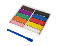 Пластилин классический BRAUBERG KIDS, 10 цветов, 200 г, со стеком, 106504.2