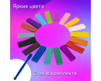 Пластилин классический BRAUBERG KIDS, 18 цветов, 360 г, со стеком, 106510.7