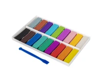 Пластилин классический BRAUBERG KIDS, 18 цветов, 360 г, со стеком, 106510.1