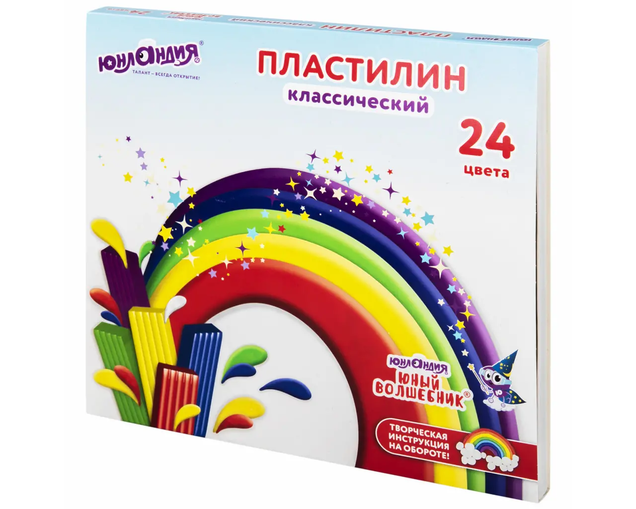 Пластилин классический ЮНЛАНДИЯ 