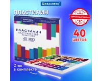 Пластилин классический BRAUBERG 