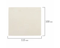 Пластилин скульптурный BRAUBERG ART CLASSIC, белый, 0,5 кг, мягкий, 106518.6