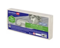 Пластилин скульптурный BRAUBERG ART CLASSIC, белый, 1 кг, мягкий, 106524.0