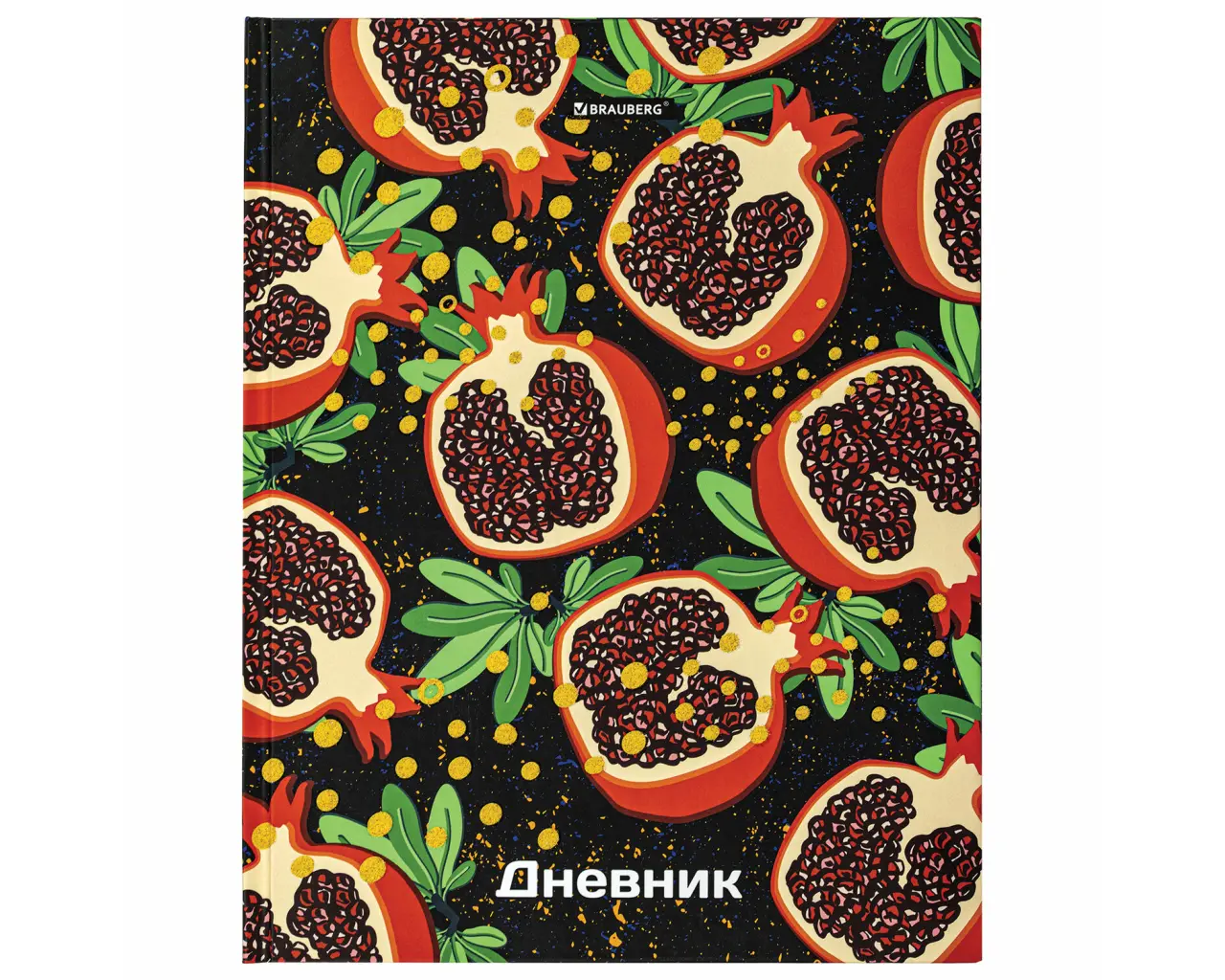 Дневник 5-11 класс 48 л., твердый, BRAUBERG, блестки, с подсказом, 