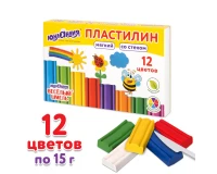 Пластилин мягкий ЮНЛАНДИЯ 