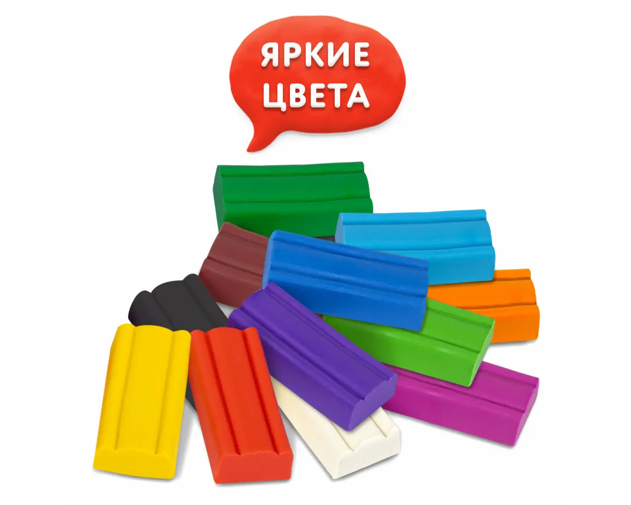 Пластилин мягкий ЮНЛАНДИЯ 