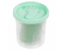 Пластилин-тесто для лепки BRAUBERG KIDS, 4 цвета, 560 г, пастельные цвета, крышки-штампики, 106717.3