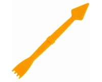 Пластилин-тесто для лепки BRAUBERG KIDS, 6 цветов, 300, 10 формочек, шприц, стек, крышки-штампики, 106719.6