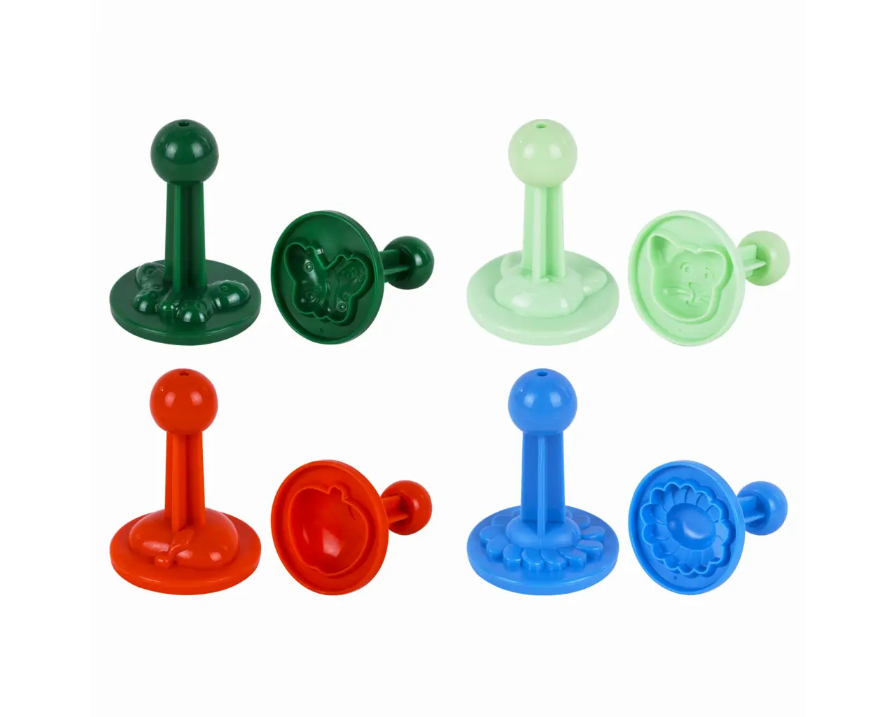 Пластилин-тесто для лепки BRAUBERG KIDS, 34 шт., 1700 г, 2 стека, 10 формочек, 4 штампика, 1 скалка, 10 пакетиков для хранения, 106723.7