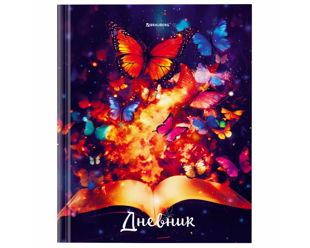 Дневник 1-4 класс 48 л., твердый, BRAUBERG, глянцевая ламинация, с подсказом, 