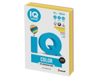 Бумага цветная IQ color, А4, 80 г/м2, 200 л., (4 цвета x 50 листов), микс неон, RB04.0