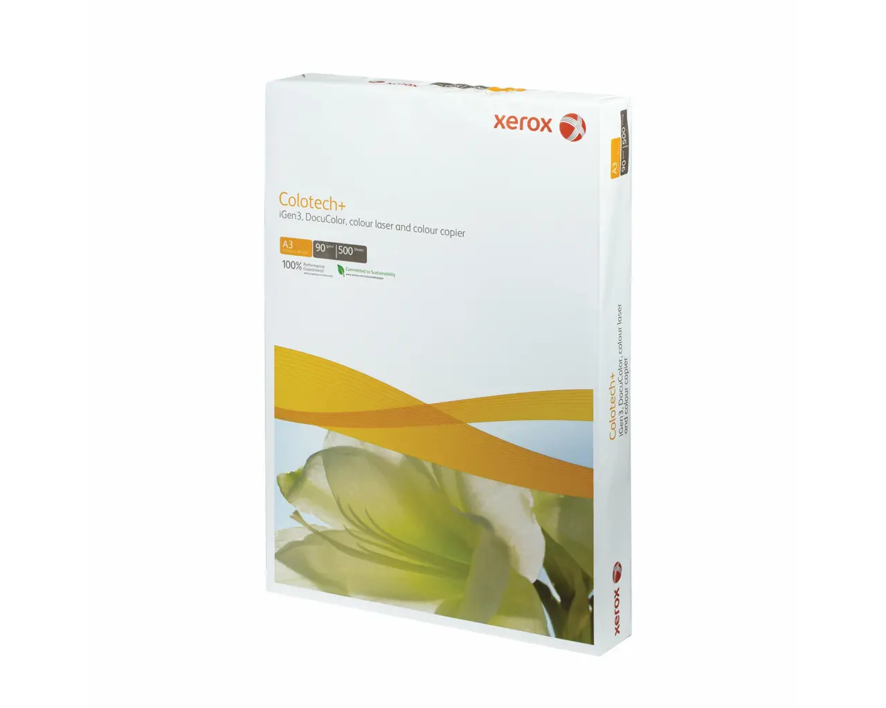 Бумага XEROX COLOTECH PLUS БОЛЬШОЙ ФОРМАТ (297х420 мм), А3, 90 г/м2, 500 л., для полноцветной лазерной печати, А++, 170% (CIE), 003R98839.0