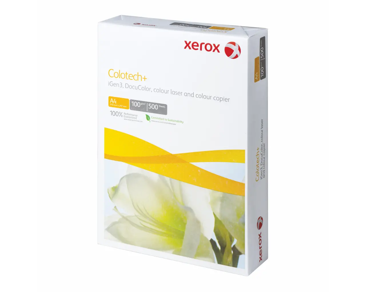 Бумага XEROX COLOTECH PLUS, А4, 100 г/м2, 500 л., для полноцветной лазерной печати, А++, Австрия, 170% (CIE), 003R98842.0