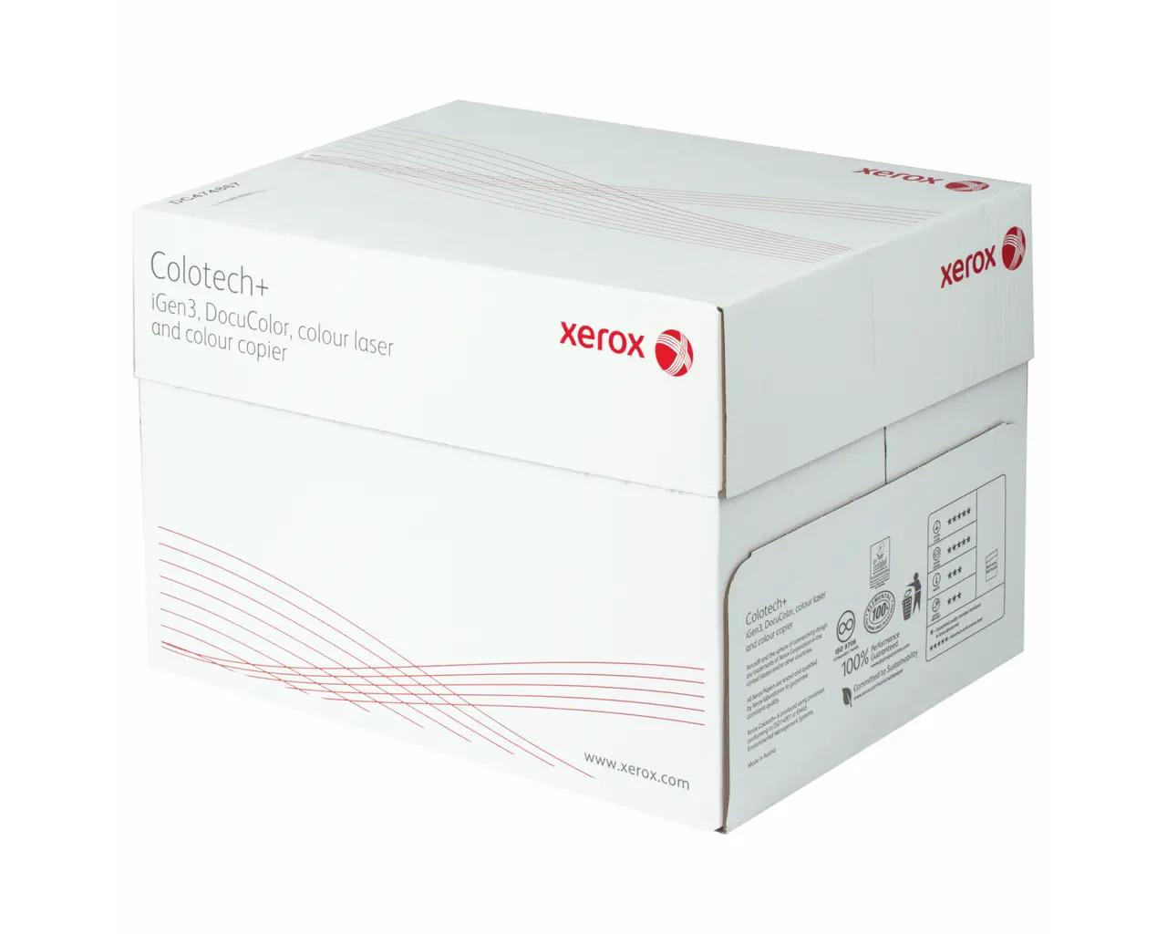 Бумага XEROX COLOTECH PLUS, А4, 100 г/м2, 500 л., для полноцветной лазерной печати, А++, Австрия, 170% (CIE), 003R98842.1