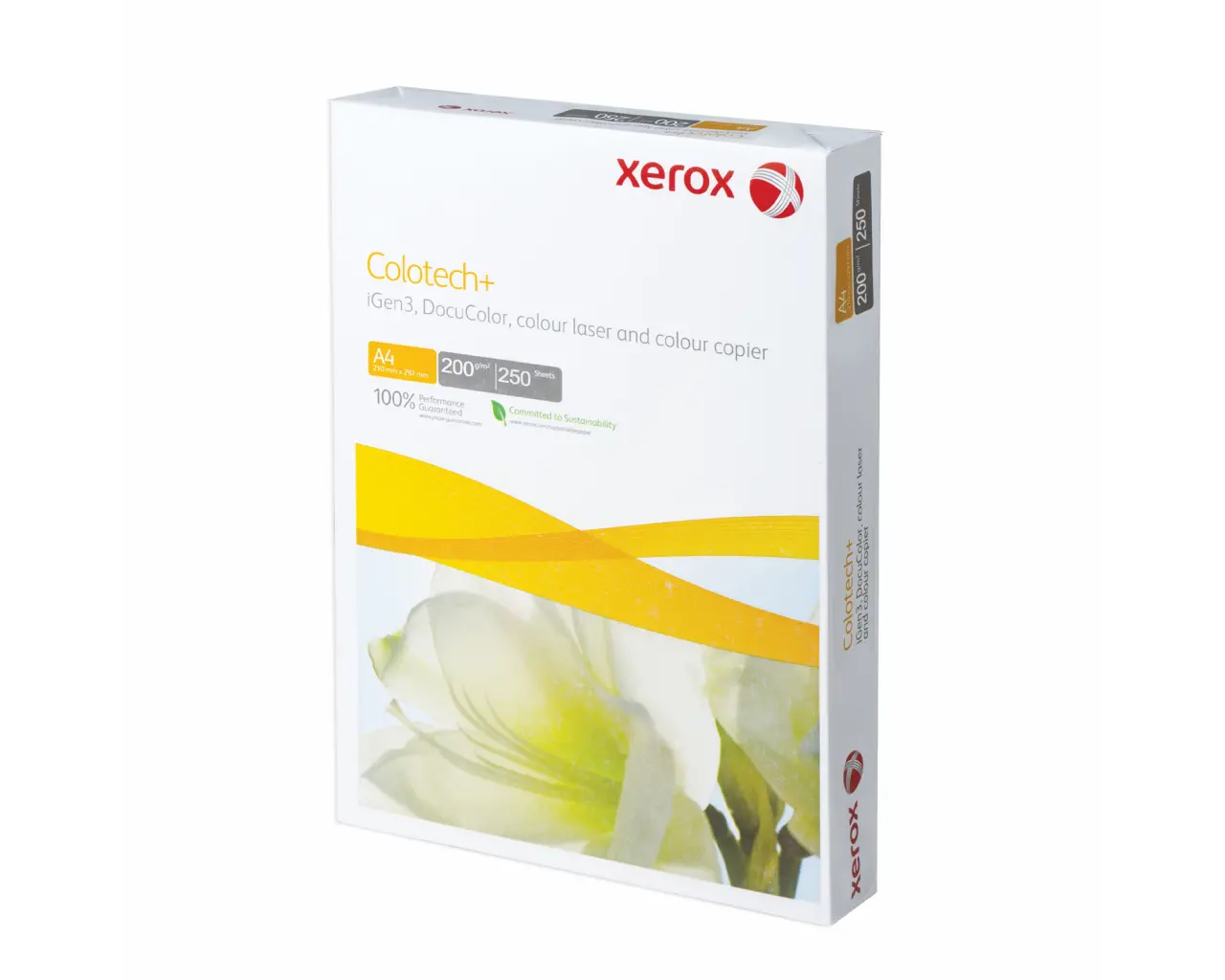 Бумага XEROX COLOTECH PLUS, А4, 200 г/м2, 250 л., для полноцветной лазерной печати, А++, Австрия, 170% (CIE), 003R97967.0
