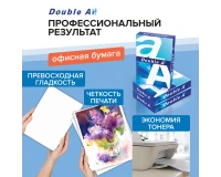 Бумага офисная БОЛЬШОГО ФОРМАТА (297х420), А3, 80 г/м2, 500 л., марка А+, DOUBLE A, ЭВКАЛИПТ, Таиланд.2